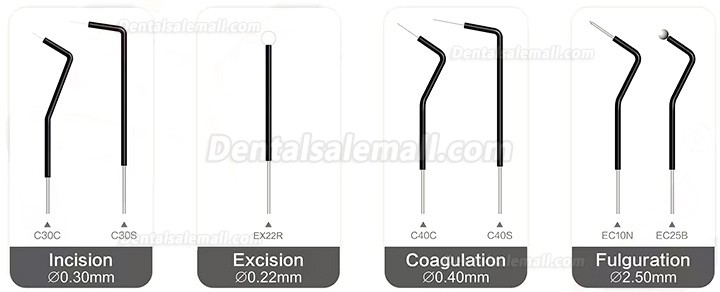 Neway ATS-S1 40W High-Frequency Dental Electrosurgery Unit with 7 Electrodes Tips